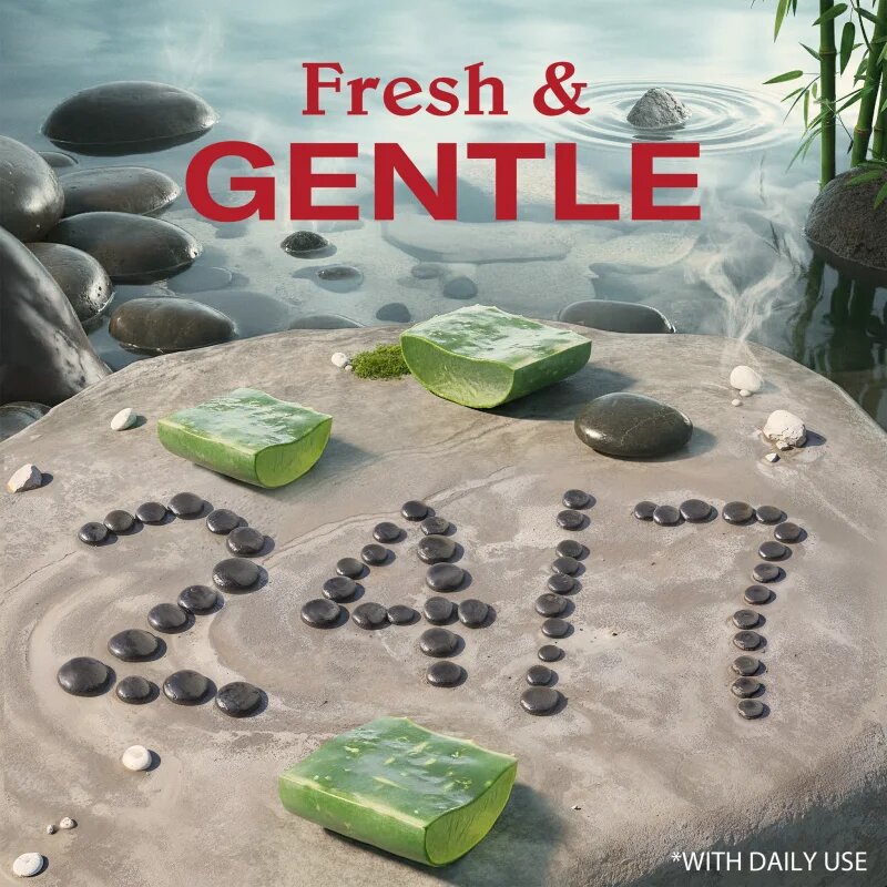 Old Spice Gentle Man's Aloe & Rain tuhý deodorant bez obsahu hliníkových solí 50 ml