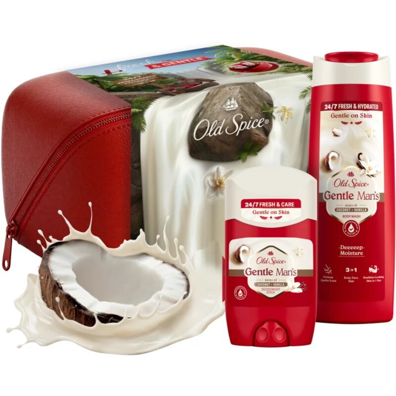 Old Spice Gentle Man's Coconut & Vanilla dárková sada