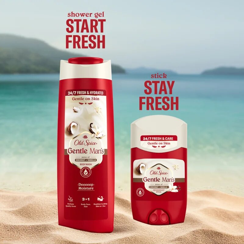 Old Spice Gentle Man's Coconut & Vanilla dárková sada