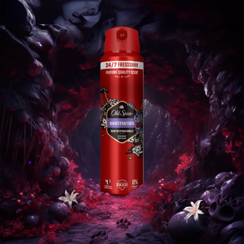 Old Spice Nightpanther deodorant a tělový sprej 200 ml