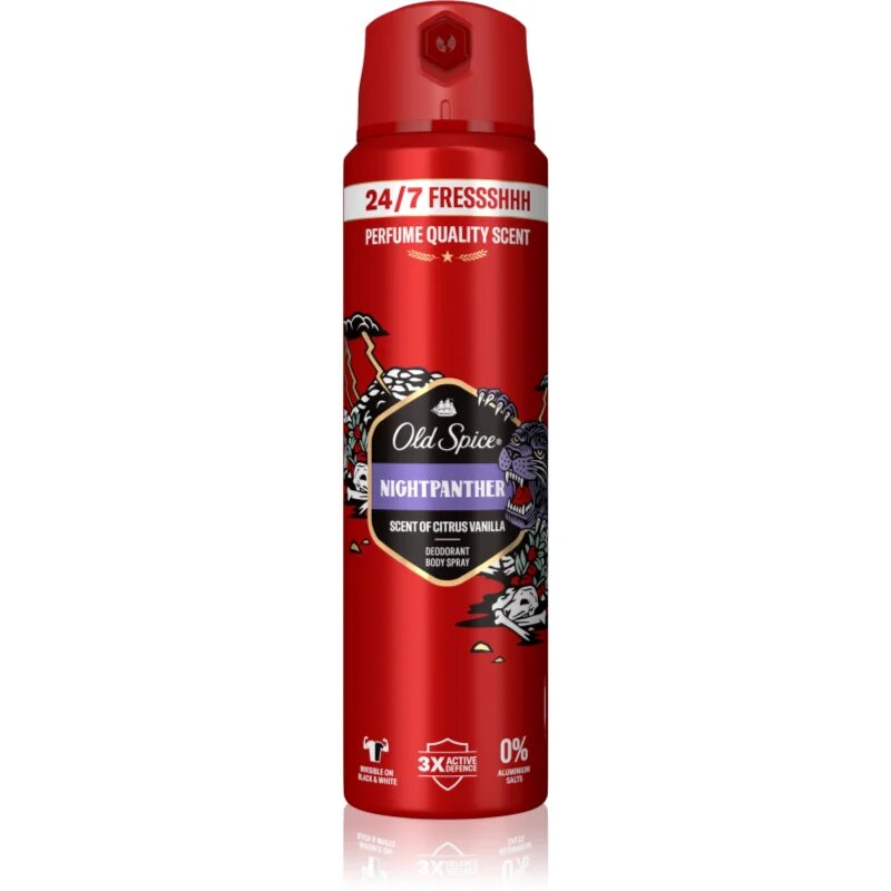 Old Spice Nightpanther deodorant a tělový sprej pro muže 150 ml