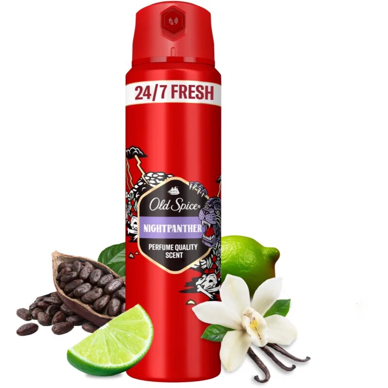 Old Spice Nightpanther deodorant a tělový sprej pro muže 200 ml