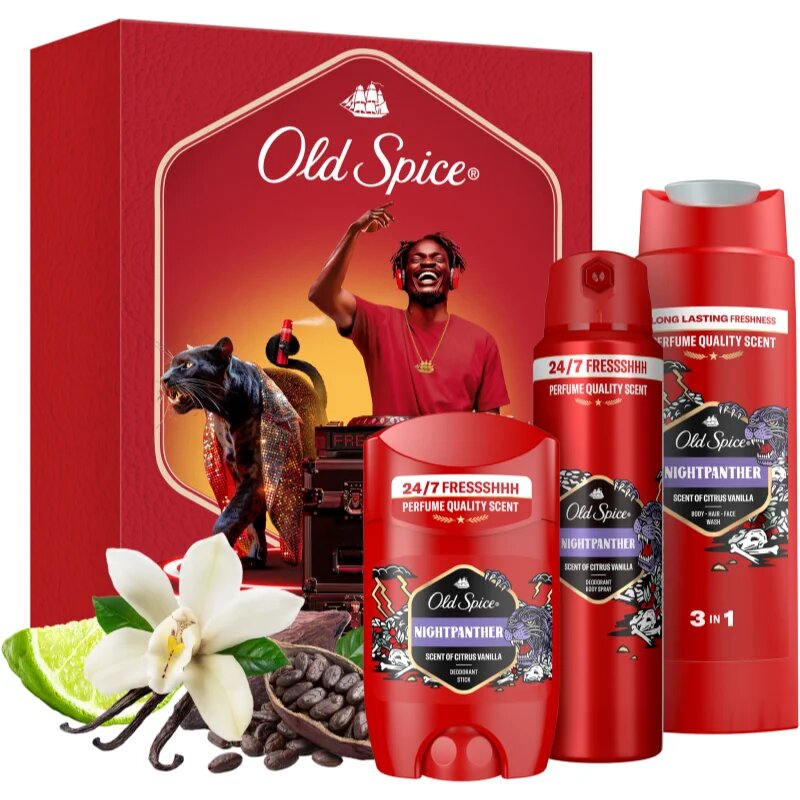 Old Spice Nightpanther DJ dárková sada