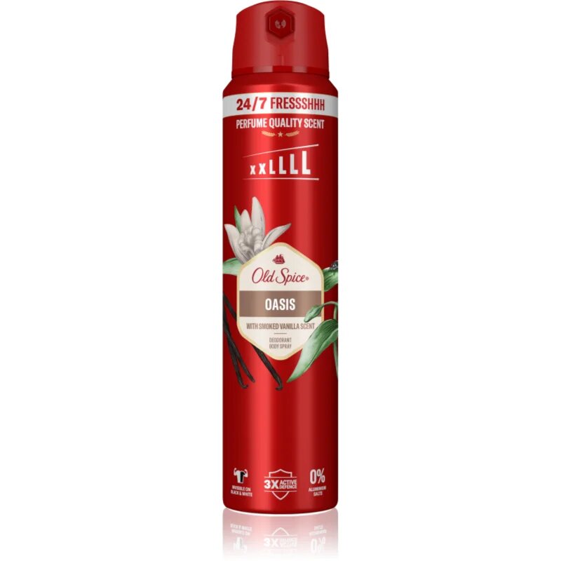 Old Spice Oasis deodorant ve spreji pro muže 250 ml