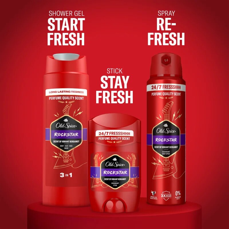 Old Spice RockStar For the Music Legend dárková sada