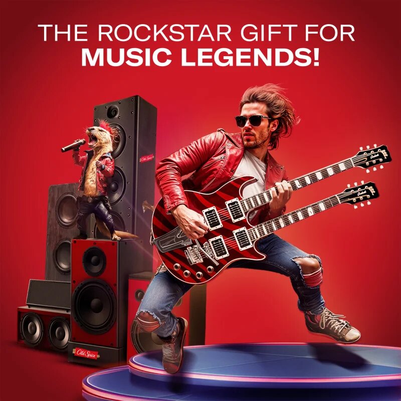 Old Spice RockStar For the Music Legend dárková sada