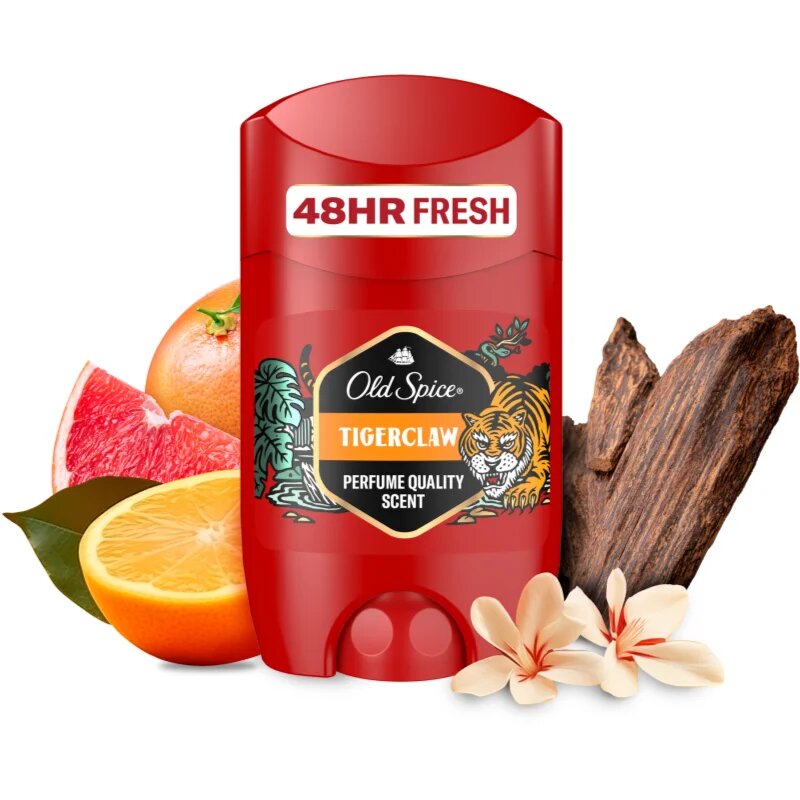 Old Spice Tigerclaw tuhý deodorant pro muže 50 ml