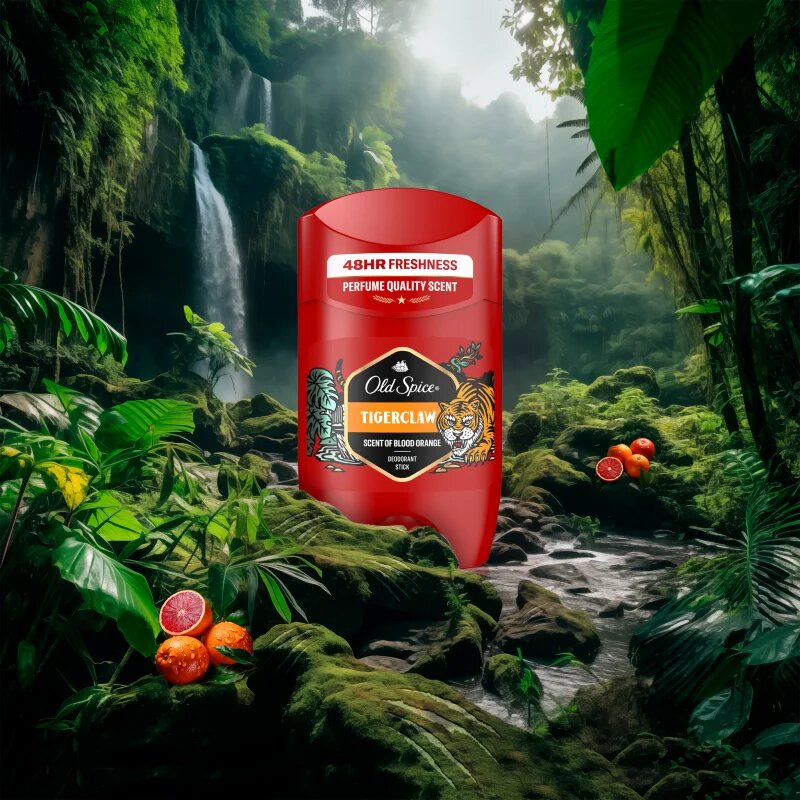 Old Spice Tigerclaw tuhý deodorant pro muže 50 ml