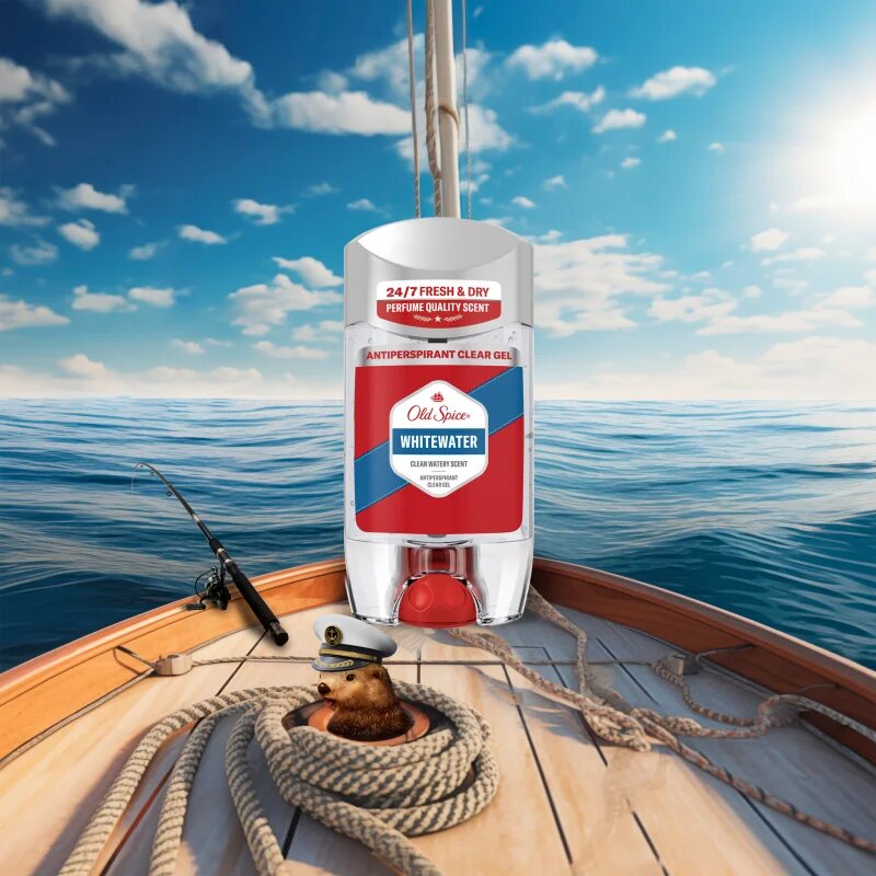 Old Spice Whitewater Antiperspirant Clear Gel gelový antiperspirant pro muže 70 ml