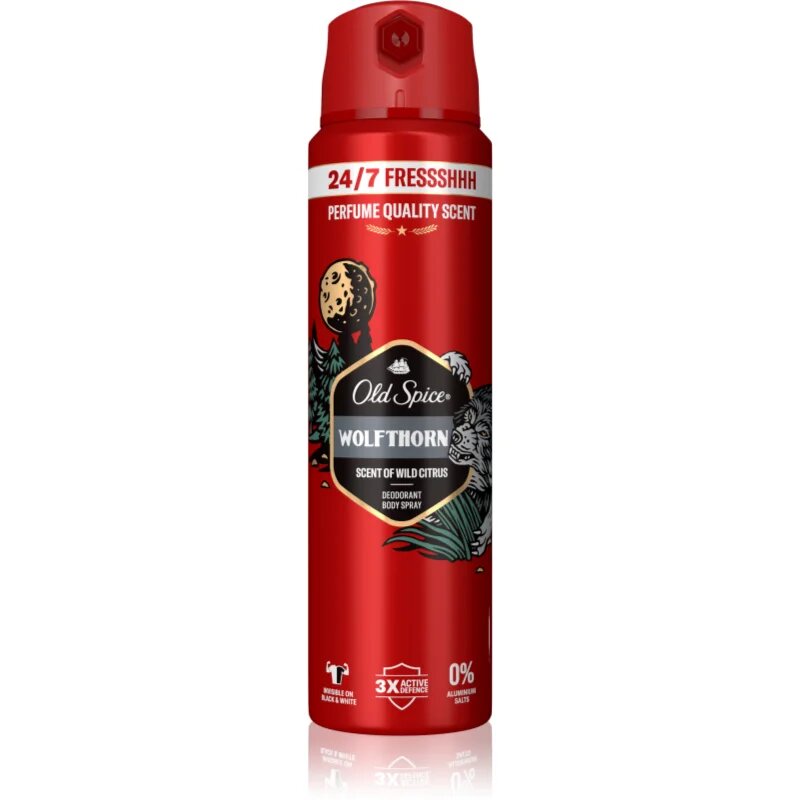 Old Spice Wolfthorn deodorant ve spreji pro muže 150 ml
