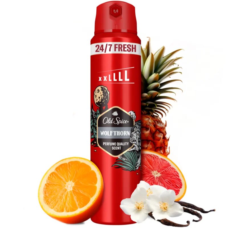 Old Spice Wolfthorn deodorant ve spreji pro muže 250 ml