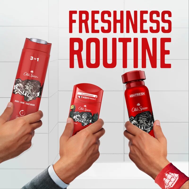 Old Spice Wolfthorn sprchový gel 400 ml