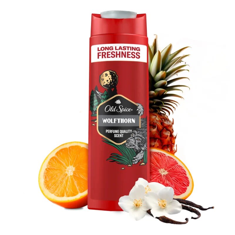 Old Spice Wolfthorn sprchový gel 400 ml