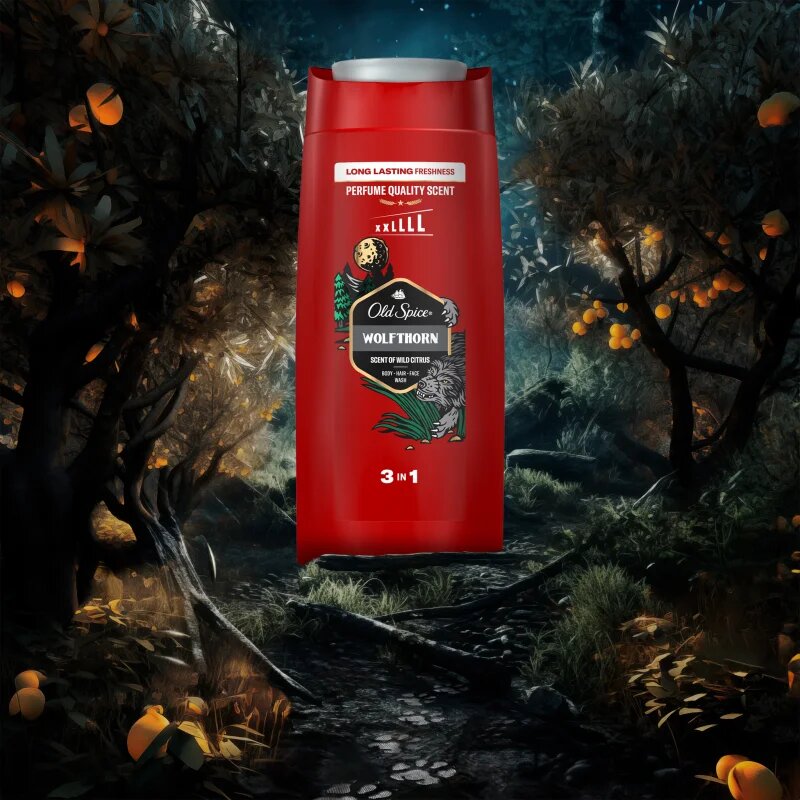 Old Spice Wolfthorn sprchový gel 675 ml