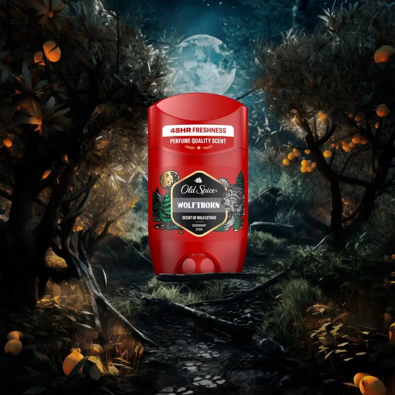 Old Spice Wolfthorn tuhý deodorant 50 ml