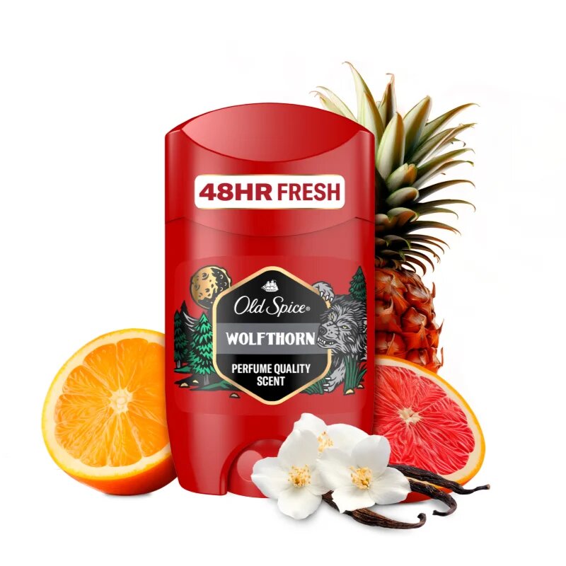 Old Spice Wolfthorn tuhý deodorant pro muže 50 ml