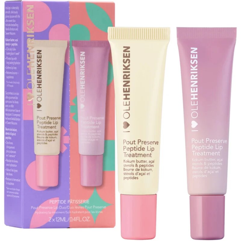 OLEHENRIKSEN Pout Preserve Lip Duo dárková sada na rty Peptide Pâtisserie