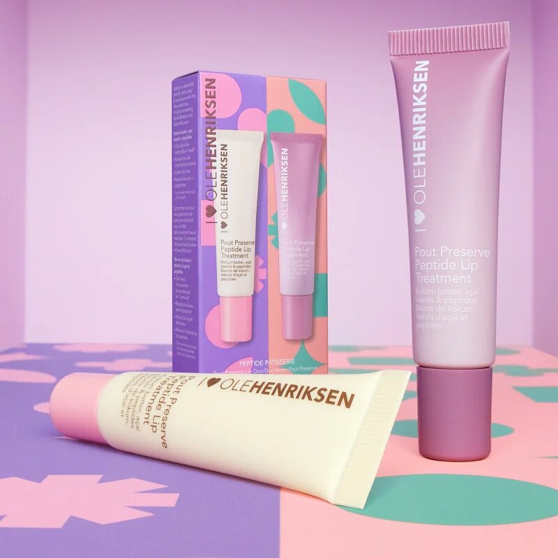 OLEHENRIKSEN Pout Preserve Lip Duo dárková sada na rty Peptide Pâtisserie