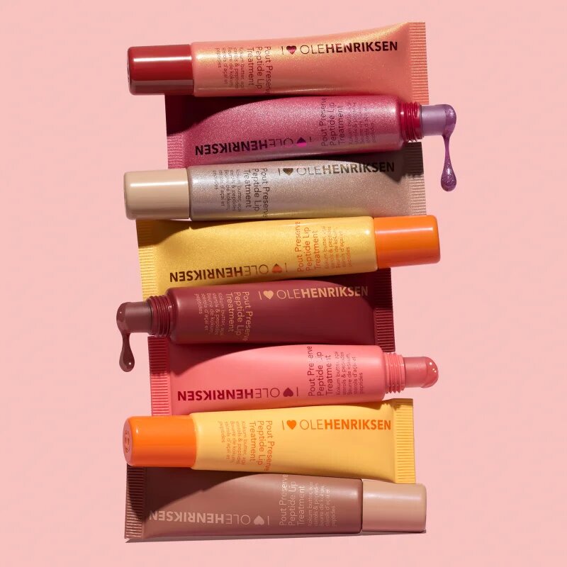 OLEHENRIKSEN Pout Preserve Peptide Lip Treatment hydratační lesk na rty odstín Citrus Sunshine Glimmer 12 ml