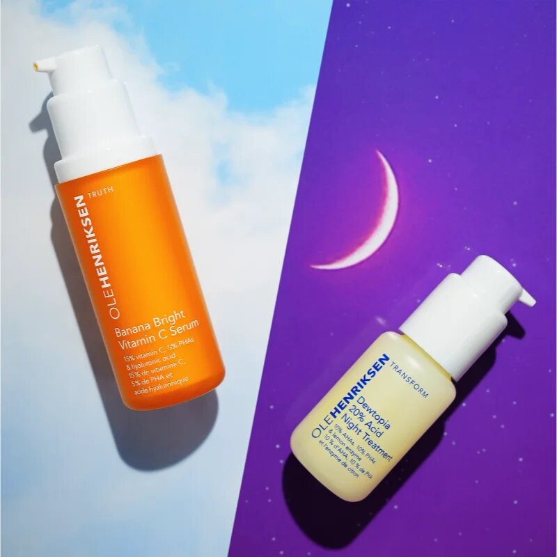 OLEHENRIKSEN Transform Dewtopia 20% Acid Night Treatment noční sérum proti vráskám a tmavým skvrnám 30 ml