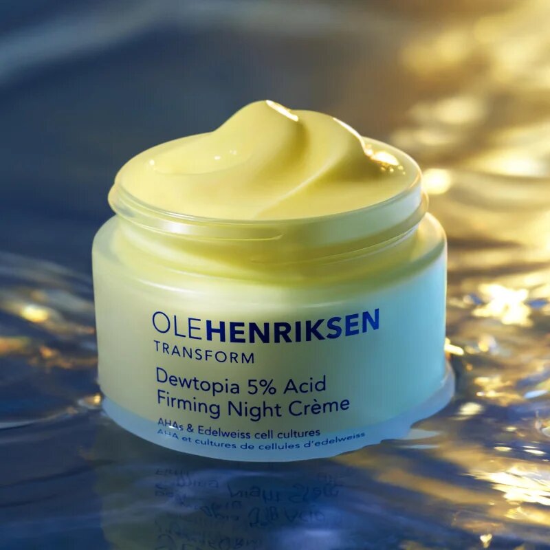 OLEHENRIKSEN Transform Dewtopia 5% Acid Firming Night Crème zpevňující noční krém s AHA kyselinami 50 ml