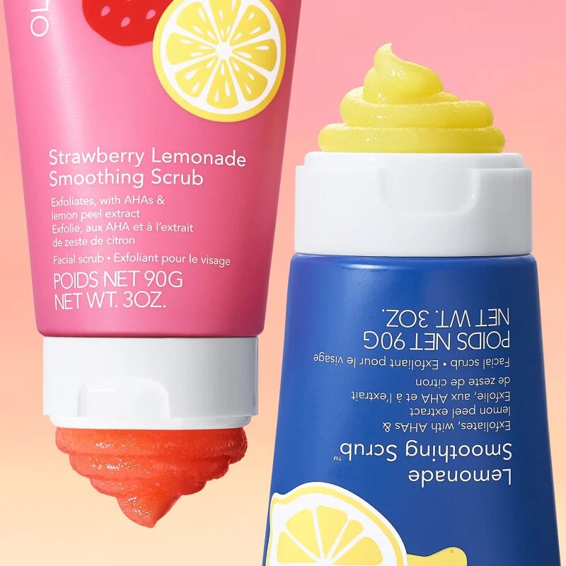 OLEHENRIKSEN Transform Strawberry Lemonade Smoothing Scrub pleťový peeling s exfoliačním účinkem 90 g