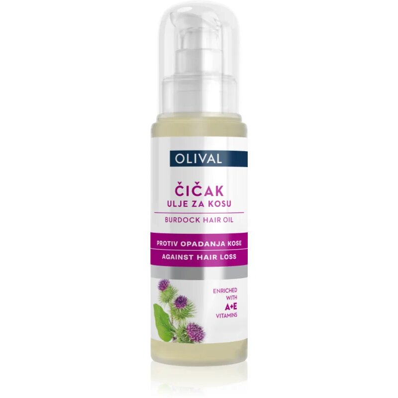 Olival Burdock lopuchový olej na vlasy 60 ml