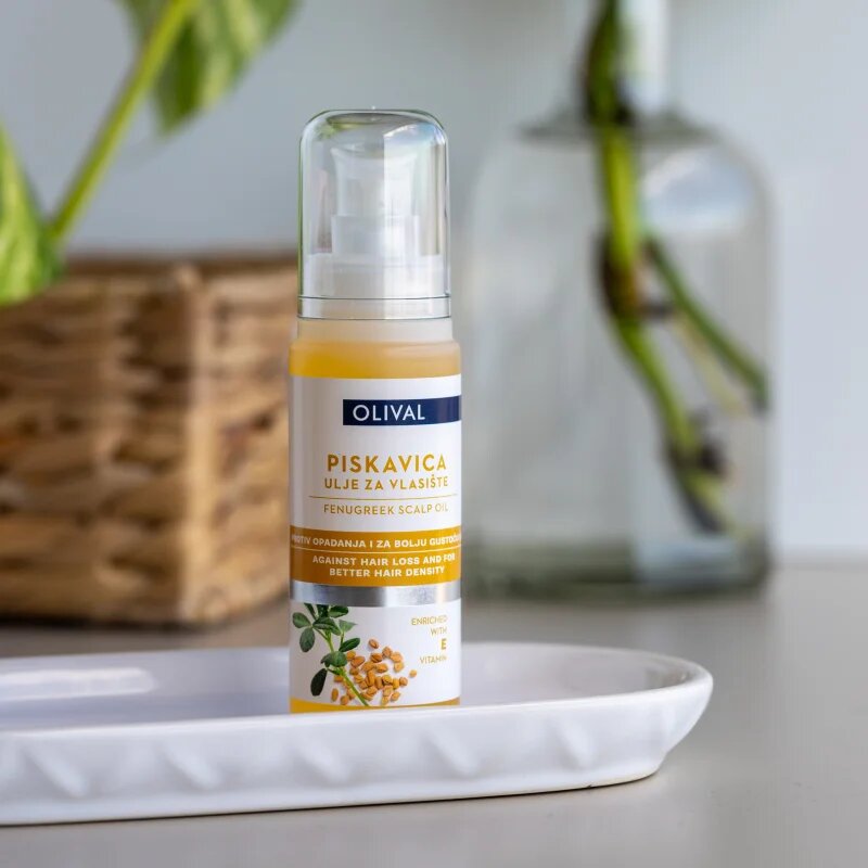 Olival Fenugreek výživný olej proti vypadávání vlasů 60 ml