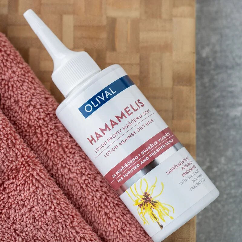 Olival Hamamelis lehké sérum pro mastné vlasy a vlasovou pokožku 150 ml