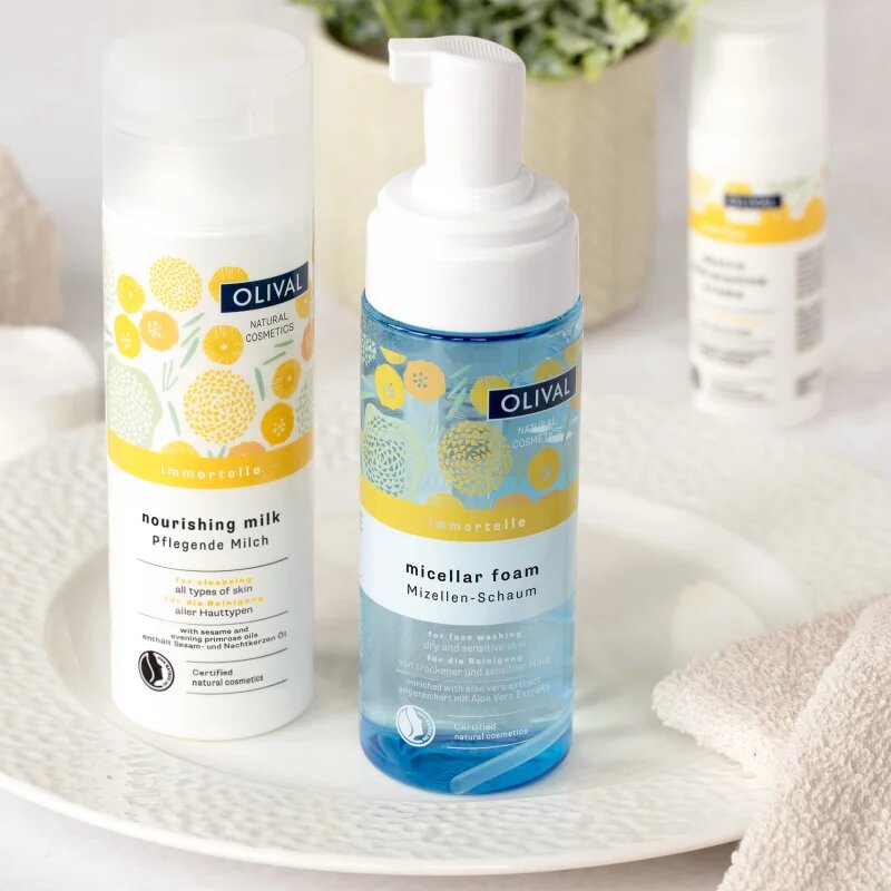 Olival Immortelle Nourishing Milk čisticí pleťové mléko 200 ml