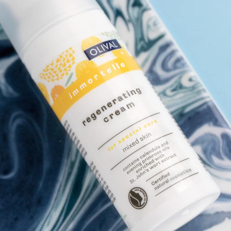 Olival Immortelle Regenerating Cream regenerační krém pro mastnou a smíšenou pleť 50 ml