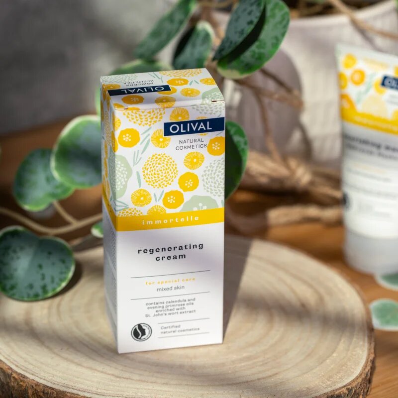 Olival Immortelle Regenerating Cream regenerační krém pro mastnou a smíšenou pleť 50 ml