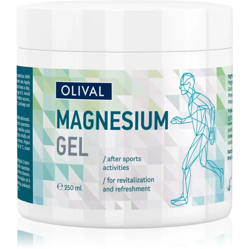 Olival Magnesium chladivý masážní gel 250 ml