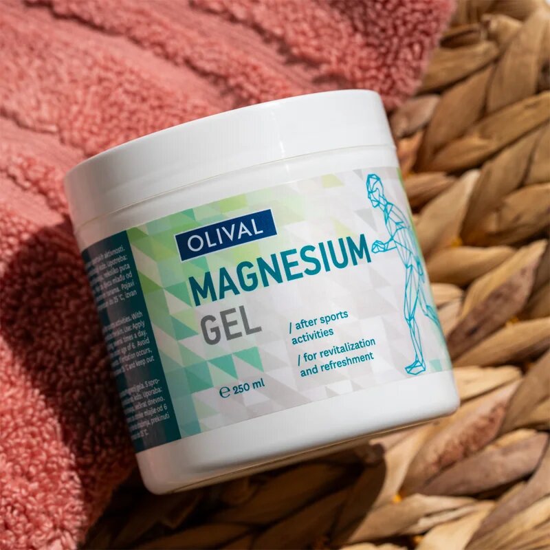 Olival Magnesium chladivý masážní gel 250 ml