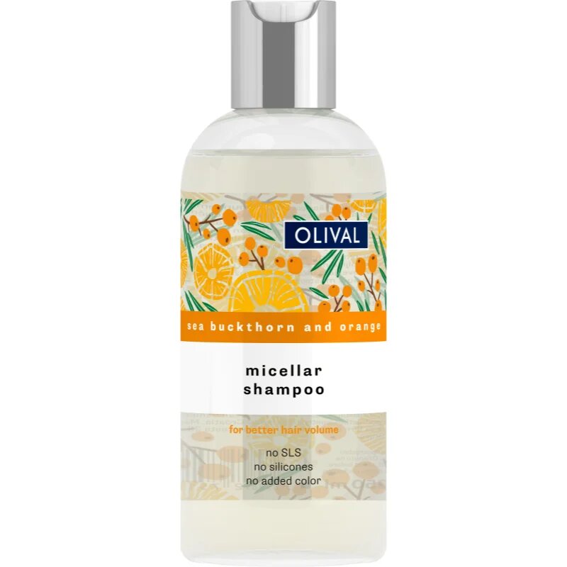 Olival Micellar Sea Buckthorn and Orange micelární šampon pro objem a lesk 250 ml
