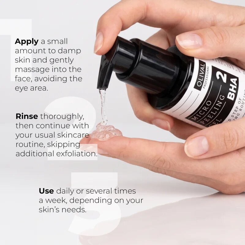 Olival Professional Micropeeling BHA čisticí peelingový gel 150 ml