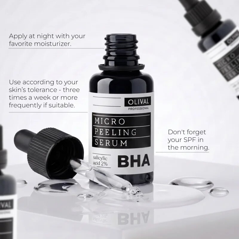 Olival Professional Micropeeling BHA vyhlazující exfoliační sérum pro smíšenou až mastnou pokožku 30 ml