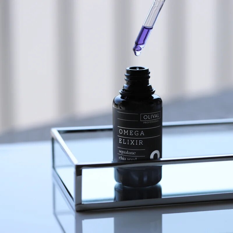 Olival Professional Omega Elixir vyživující pleťový olej na obličej krk a dekolt 30 ml