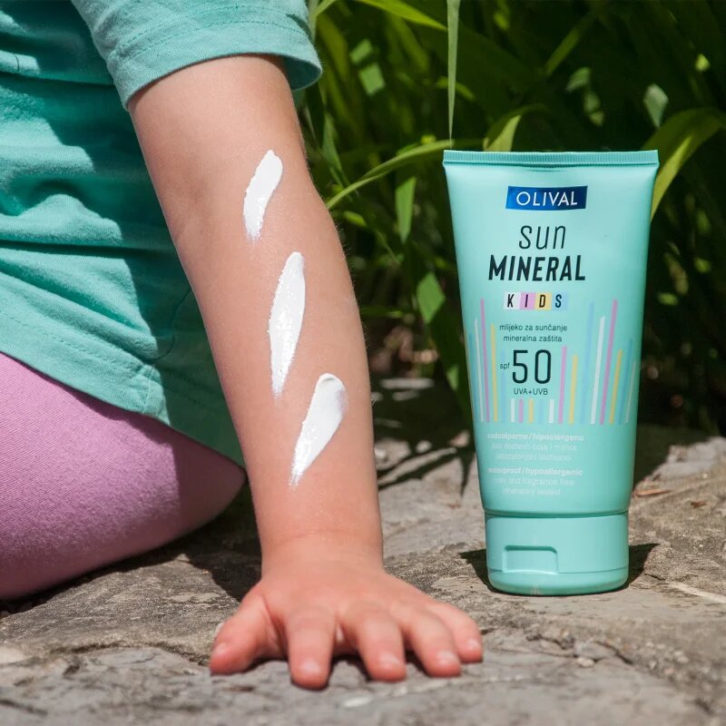 Olival Sun Mineral Kids opalovací mléko SPF 50 pro děti 150 ml