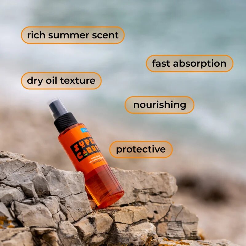Olival SUPER Carrot Dry Oil suchý tělový olej urychlující opalování 100 ml
