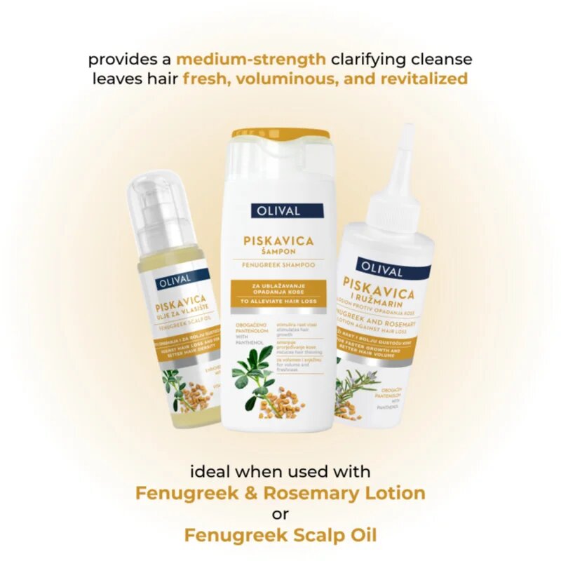 Olival Treatment Fenugreek šampon proti vypadávání vlasů 250 ml