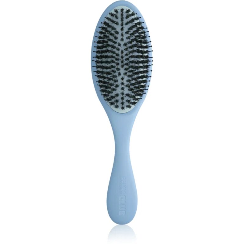 Olivia Garden Club The Reset Detangling&Shine Hairbrush plochý kartáč s pouzdrem Blue 1 ks
