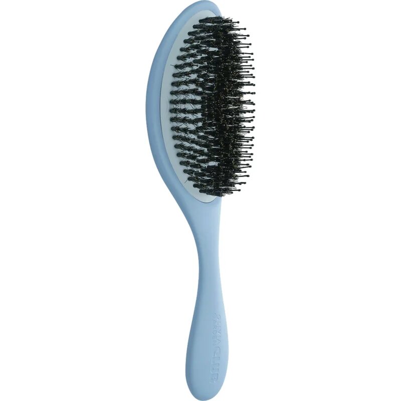Olivia Garden Club The Reset Detangling&Shine Hairbrush plochý kartáč s pouzdrem Blue 1 ks