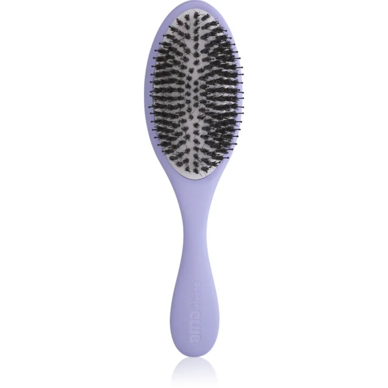 Olivia Garden Club The Reset Detangling&Shine Hairbrush plochý kartáč s pouzdrem Lilac 1 ks