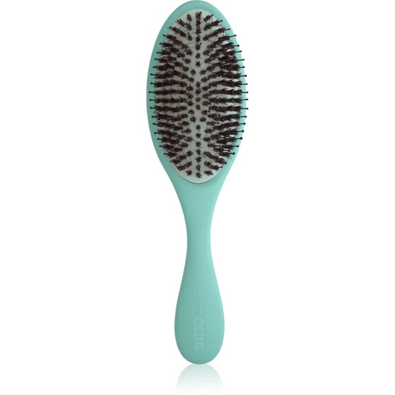 Olivia Garden Club The Reset Detangling&Shine Hairbrush plochý kartáč s pouzdrem Mint 1 ks