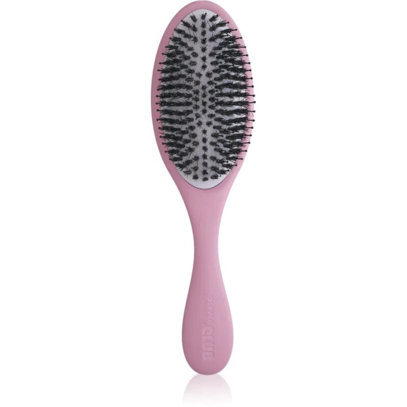 Olivia Garden Club The Reset Detangling&Shine Hairbrush plochý kartáč s pouzdrem Pink 1 ks