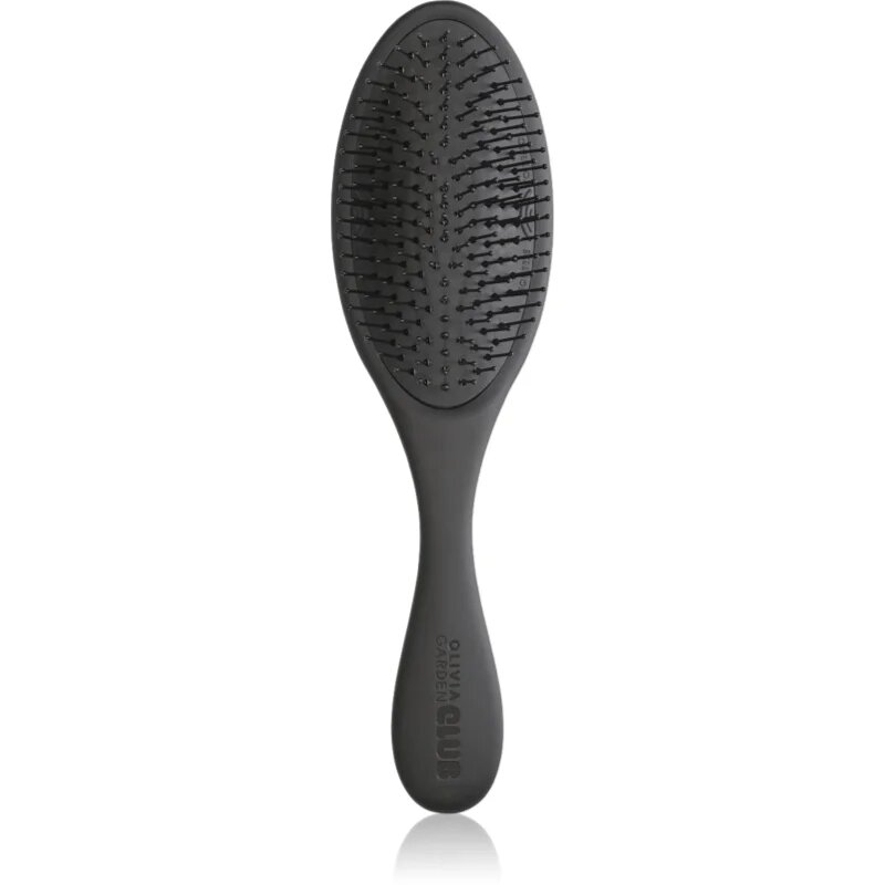 Olivia Garden Club The Reset Wet&Curly Detangling Hairbrush plochý kartáč s pouzdrem 1 ks