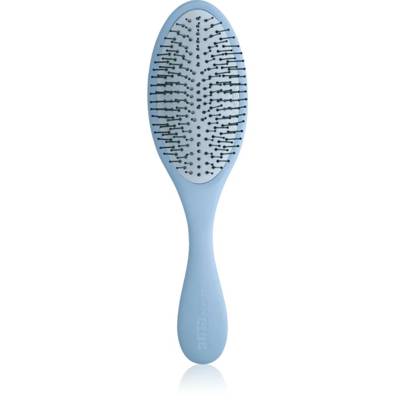 Olivia Garden Club The Reset Wet&Curly Detangling Hairbrush plochý kartáč s pouzdrem Blue 1 ks