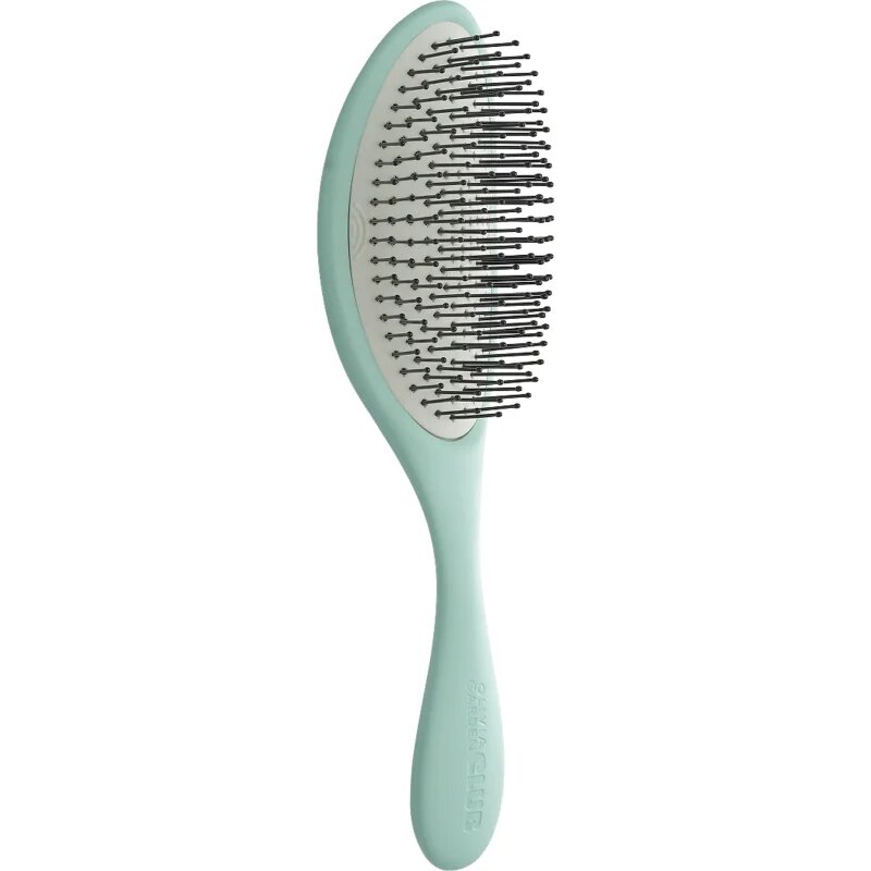 Olivia Garden Club The Reset Wet&Curly Detangling Hairbrush plochý kartáč s pouzdrem Mint 1 ks