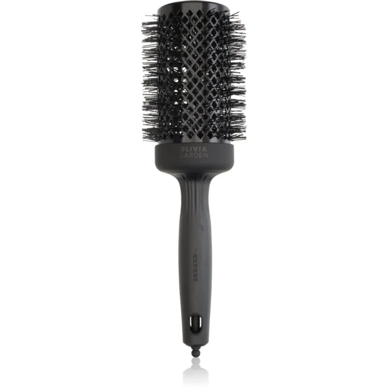 Olivia Garden Expert Blowout Shine Full Black kulatý kartáč na vlasy Ø 55 mm 1 ks